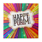 happy purim tegeltje (Voorkant)