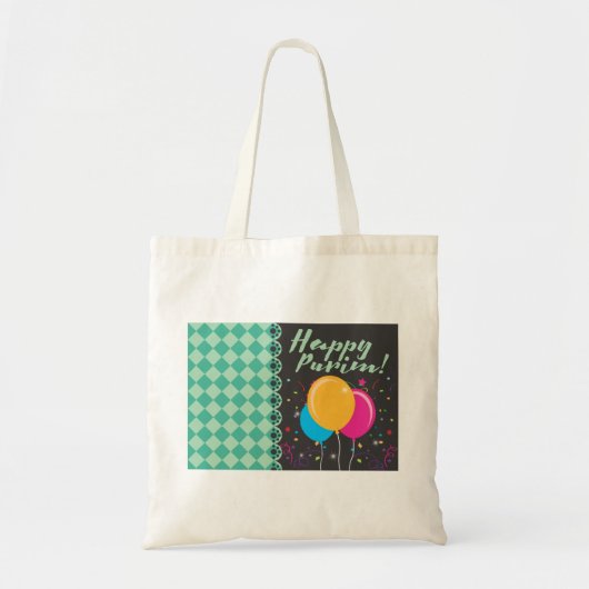 happy purim tote bag (Voorkant)