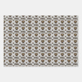 Happy Purim Wrapping Paper Sheets (Voorkant)