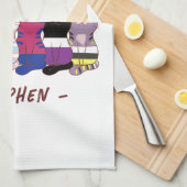 Happy Purride – LGBTQ Pride Katten Theedoek (Quarter Fold)