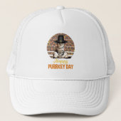 Happy Purrkey Day Trucker Pet (Voorkant)