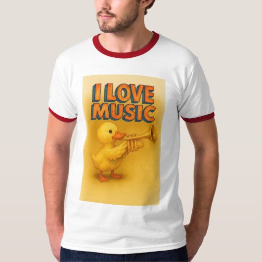 Happy Quack Melody T-shirt (Voorkant)