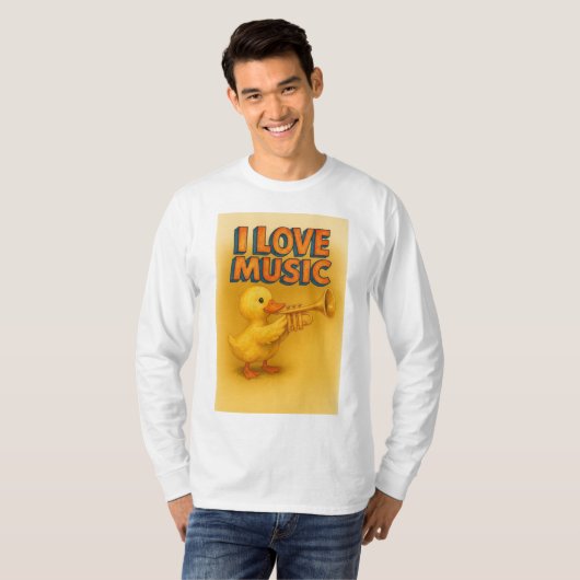 Happy Quack Melody T-shirt (Voorkant volledig)