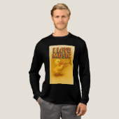 Happy Quack Melody Tri-Blend Shirt (Voorkant)