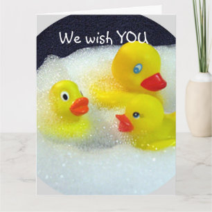 HAPPY QUACKY GROUP CARD VOOR 40th Kaart