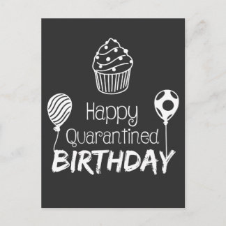 Happy Quarantined Birthday Briefkaart