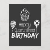 Happy Quarantined Birthday Briefkaart (Voorkant)