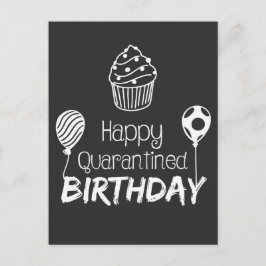 Happy Quarantined Birthday Briefkaart