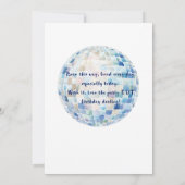 Happy Queer Birthday Kaart - Schattigee teddybeer  (Achterkant)