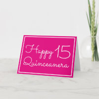 Happy Quinceanera