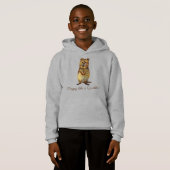 Happy Quokka Hoodie (Voorkant volledig)