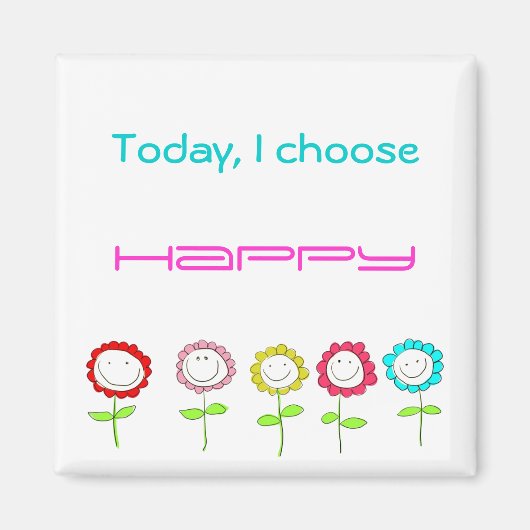 Happy Quote Magnet (Voorkant)