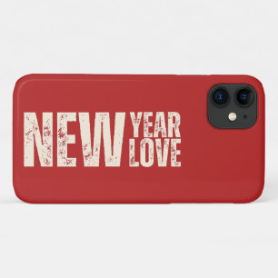 Happy Quote Nieuwjaarsdag Nieuwe Liefde 2024 Case-Mate iPhone Case
