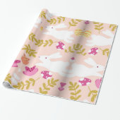 Happy Rabbit Cadeaupapier (Uitgerold)