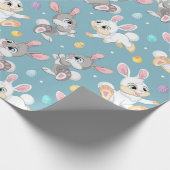 Happy Rabbits Cadeaupapier (Hoek)
