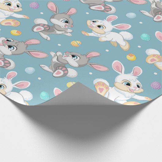 Happy Rabbits Cadeaupapier (Hoek)