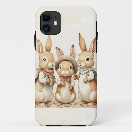 Happy Rabbits  Case-Mate iPhone Case
