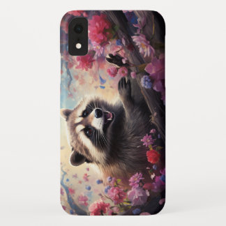 Happy Racoon iPhone / iPad hoesje