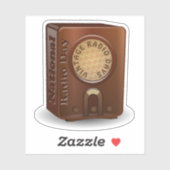 Happy Radio Day Sticker (Vel)