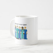 Happy Radiology Neurses Week Koffiemok (Voorkant links)