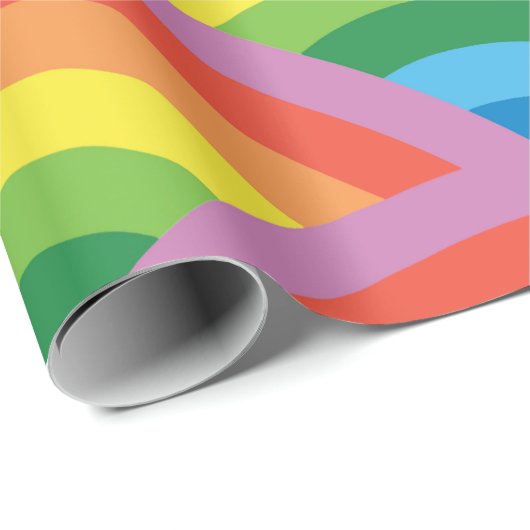 Happy Rainbow Cadeaupapier (Rol Hoek)