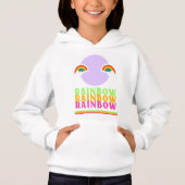 Happy-Rainbow Designer T-shirt (Voorkant)