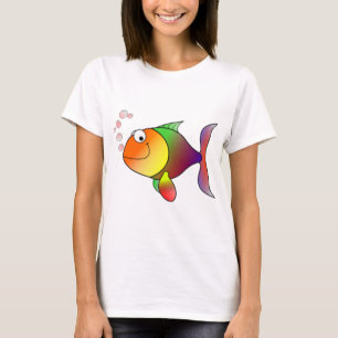 Happy Rainbow Fish T-shirt