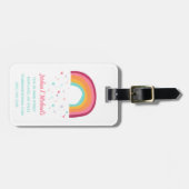 Happy Rainbow Magic Bagagelabel (Voorkant horizontaal)