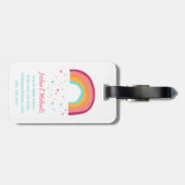 Happy Rainbow Magic Bagagelabel (Achterkant horizontaal)