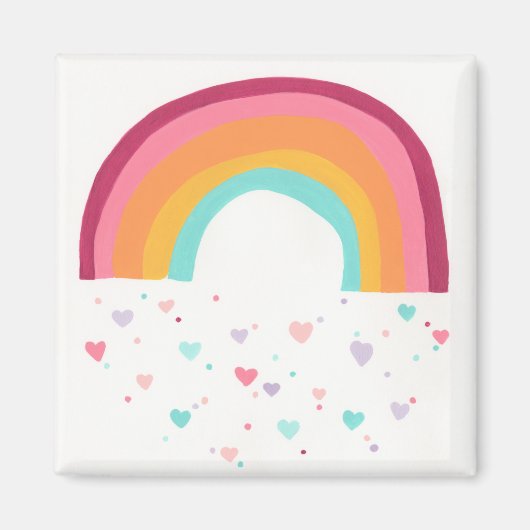 Happy Rainbow Magic Magneet (Voorkant)