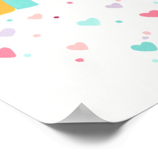 Happy Rainbow Magic Poster (Hoek)