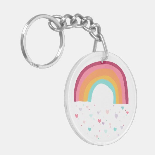 Happy Rainbow Magic Sleutelhanger (Voorkant Links)
