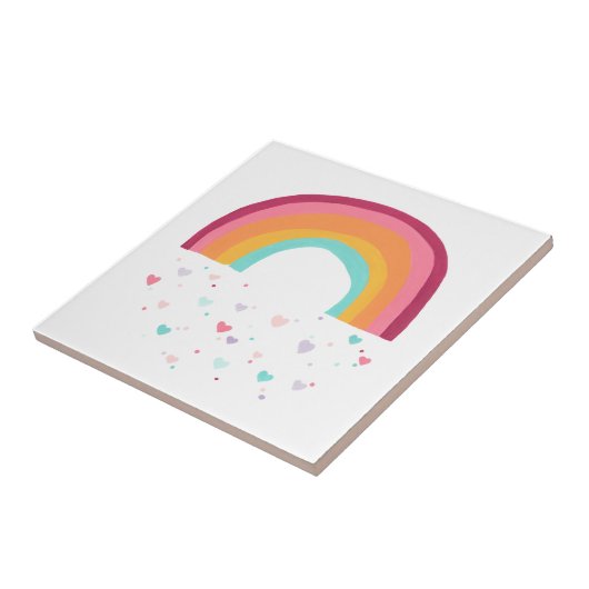 Happy Rainbow Magic Tegeltje (Zijkant)