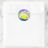 Happy Rainbow Ronde Sticker (Tas)