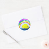 Happy Rainbow Ronde Sticker (Envelop)