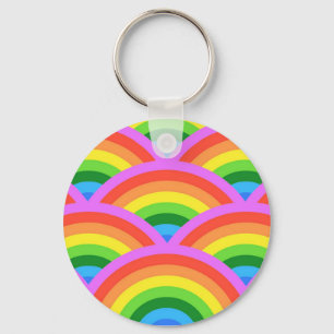 Happy Rainbow Sleutelhanger