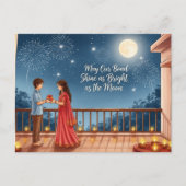 Happy Rakhi, Raksha Bandhan Briefkaart (Voorkant)