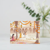 Happy Rakhi, Raksha Bandhan Briefkaart (Staand voorkant)