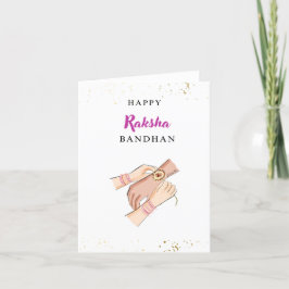 Happy Rakhi, Rakshabandhan, Indiase festival, Feestdagen Kaart