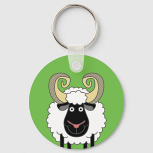 HAPPY RAM-SLEUTELHANGER SLEUTELHANGER