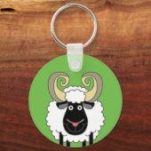 HAPPY RAM-SLEUTELHANGER SLEUTELHANGER (Voorkant)