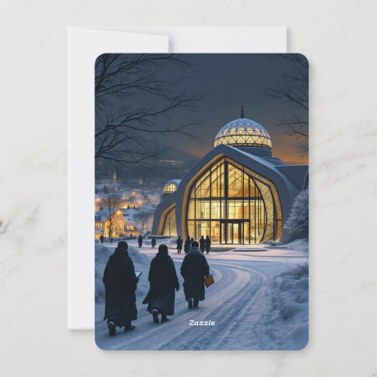 Happy Ramadan Feestdagenkaart (Achterkant)