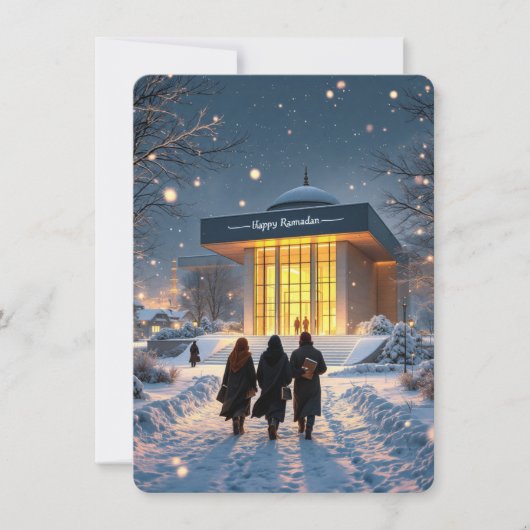 Happy Ramadan Feestdagenkaart (Voorkant)