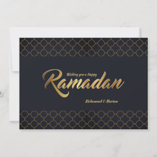Happy Ramadan Holiday Card Feestdagenkaart