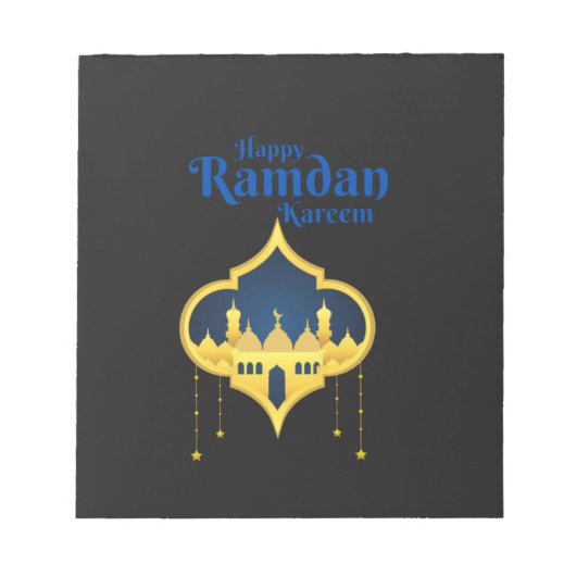 Happy Ramadan Kareem 2022 Notitieblok (Voorkant)