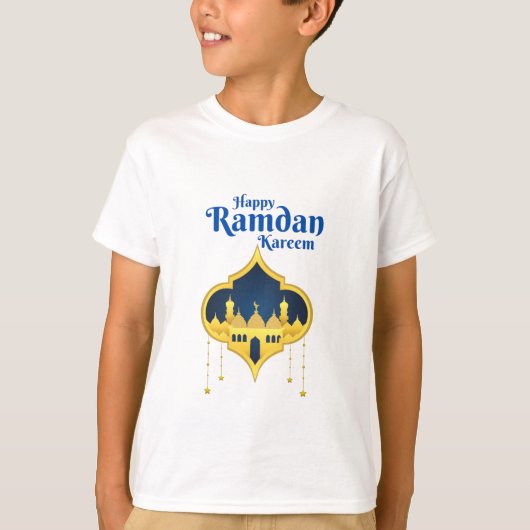 Happy Ramadan Kareem 2022 T-shirt (Voorkant)