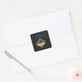 Happy Ramadan Kareem 2022 Vierkante Sticker (Envelop)