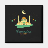 Happy Ramadan Kareem And Eid Mubarak 2026 Magneet (Voorkant)