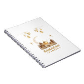 Happy Ramadan Kareem - Eid Mubarak - groeten Notitieboek (Rechterzijde)