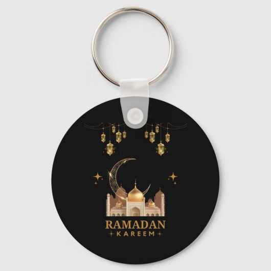 Happy Ramadan Kareem - Eid Mubarak - groeten Sleutelhanger (Voorkant)